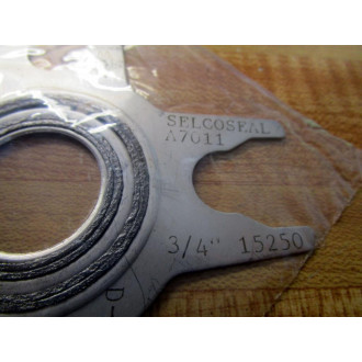 Selco Seal Gasket 40802 34" Steel Trap Gasket A7011 15250 (Pack of 5)