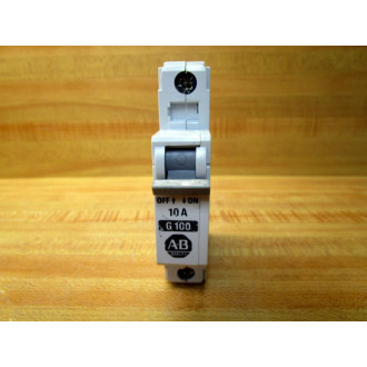 Allen Bradley 1492-CB1G100 Circuit Breaker 1492CB1G100 10A Series B - Used