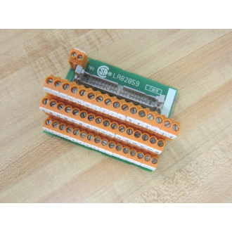 Weidmuller 601135 Terminal Board LR82859 - Used