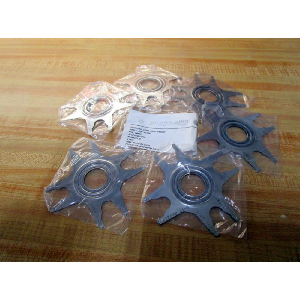 Selco Seal Gasket 50802 34" Steel Trap Gasket A8011 15250 (Pack of 6)