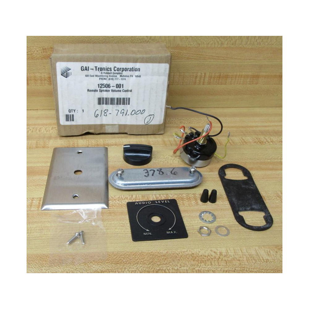 GAI-Tronics 12506-001 Volume Controller 12506001 GAI-Tronics 12506-001 Volume Controller 12506001
