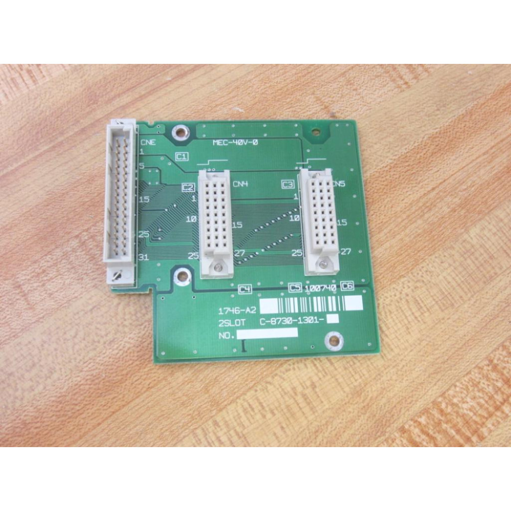 Allen Bradley 1746-A2 Slot Rack 1746A2 2 Slot Circuit Board - Used Allen Bradley 1746-A2 Slot Rack 1746A2 2 Slot Circuit Board - Used