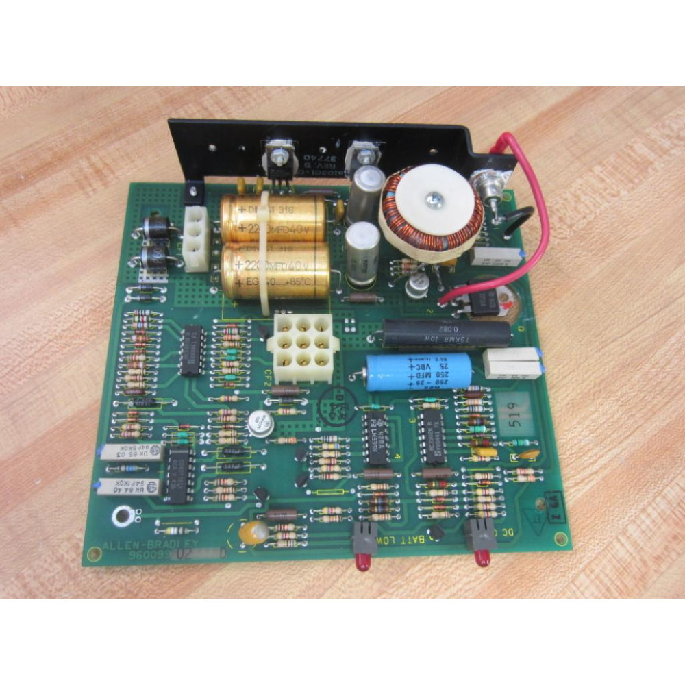 Allen Bradley 960099 Power Supply 960099-9002 960099-02 D - Used