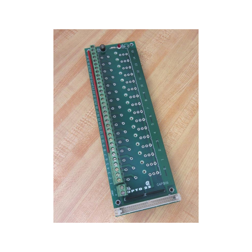 Opto 22 G4PB16 G4 16-Channel IO Module Rack - Used