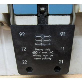 Asea Brown Broveri EFLG 160-3P ABB Contactor EFLG1603P WO Center Contact - Used