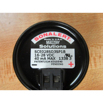 Mallory SCE028SD3SP1B Sonalert Audio Indicator - New No Box