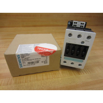 Siemens 3RT1034-3AL20 3P Power Contactor 3RT10343AL20