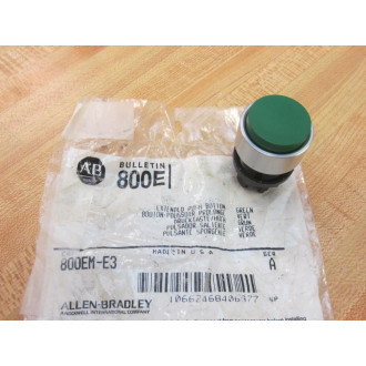 Allen Bradley 800EM-E3 Green Extended Button 800EME3