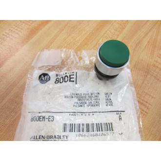 Allen Bradley 800EM-E3 Green Extended Button 800EME3