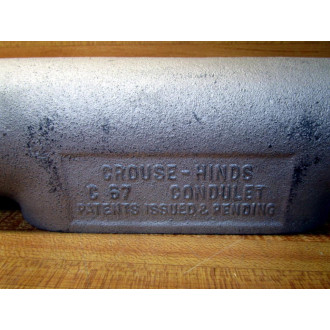 Crouse & Hinds C 67 Conduit Body C67 - New No Box