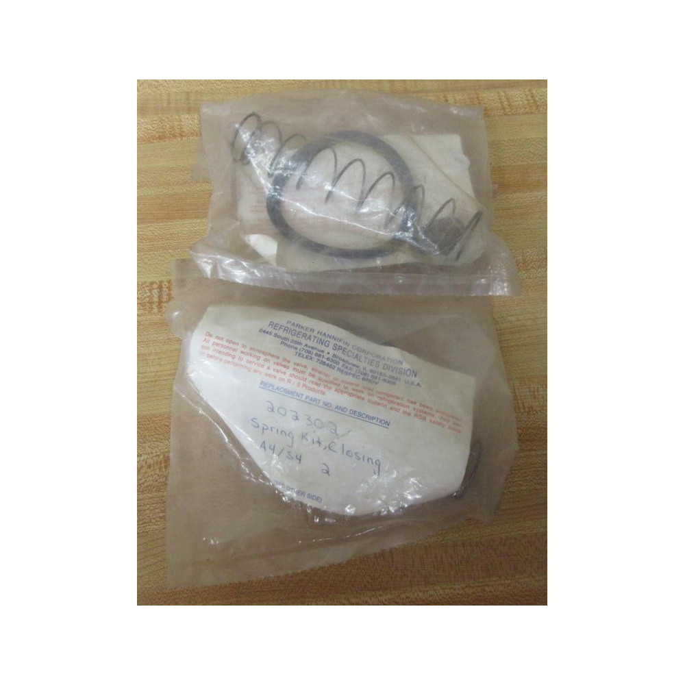 Parker 202302 Closing Spring Kit RS202302 (Pack of 2)