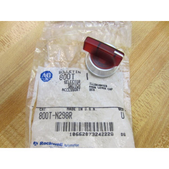Allen Bradley 800T-N298R Illum.Knob Lever Cap 800TN298R
