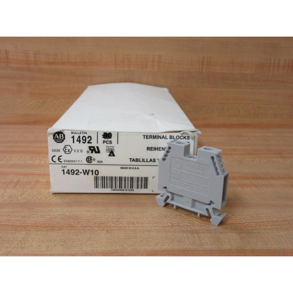 Allen Bradley 1492-W10 Block 1492W10 (Pack of 24)