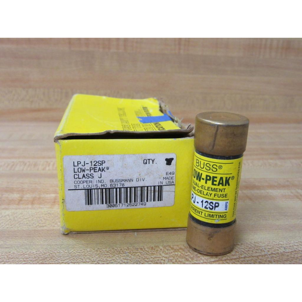 Bussmann LPJ-12SP Fuse LPJ12SP (Pack of 7)
