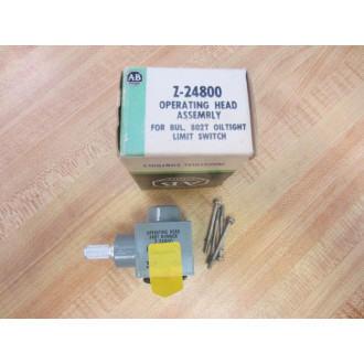 Allen Bradley Z-24800 Operating Head Assy Z24800