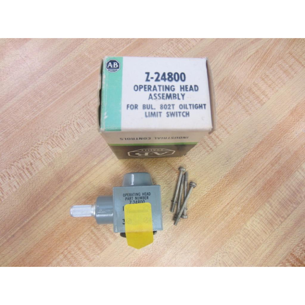 Allen Bradley Z-24800 Operating Head Assy Z24800