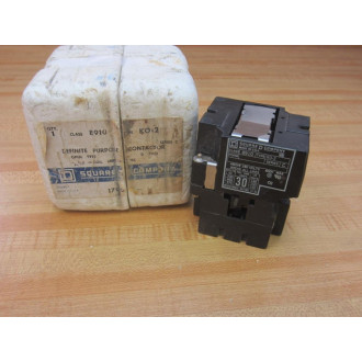 Square D 8910-KO-2 2P D.P.Contactor 8910KO2