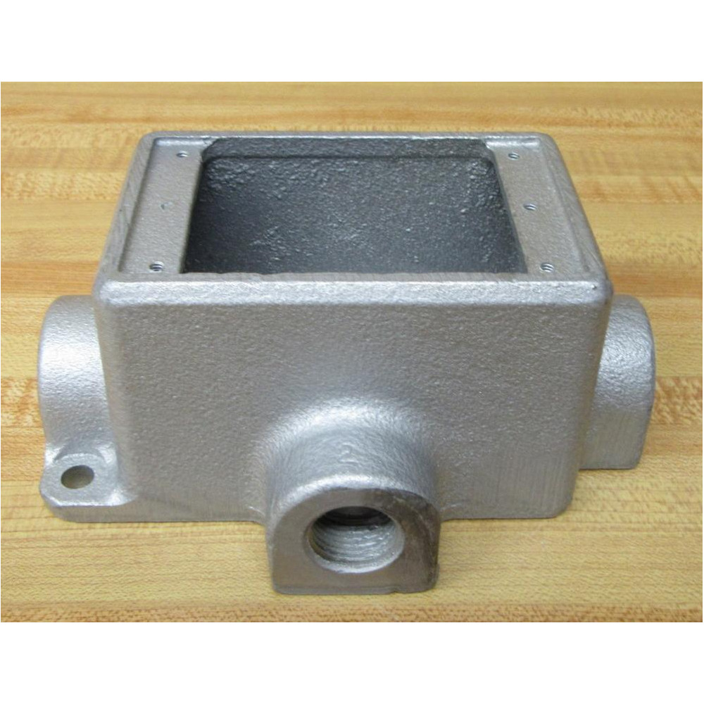 Crouse & Hinds FDCT1 Single Gang Box Silver - New No Box