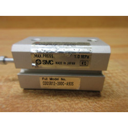 SMC CDQSB12-20DC-A93S Compact Cylinder CDQSB12-20DC - Used