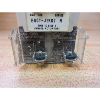 Allen Bradley 800T-J2KD7B Selector Switch 800TJ2KD7B Series N