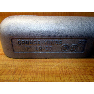 Crouse & Hinds LR-37 Conduit Body LR37 (Pack of 4) - New No Box
