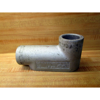 Crouse & Hinds LB47 Crouse hinds 1 14" Conduit Outlet Body (Pack of 2) - Used