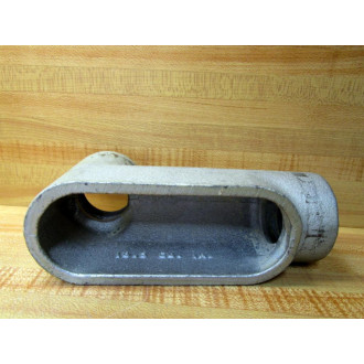 Crouse & Hinds LB47 Crouse hinds 1 14" Conduit Outlet Body (Pack of 2) - Used