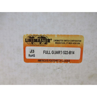 Linemaster 522-B14 Foot Switch WGuard 522B14 Guard Only