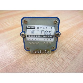 Tosoku DP Digital Code Switch GFED CBA - Used