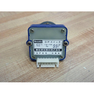 Tosoku DP Digital Code Switch GFED CBA Selector Switch - Used