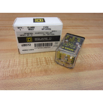 Square D 8501-KP12V24 Relay 8501KP12V24