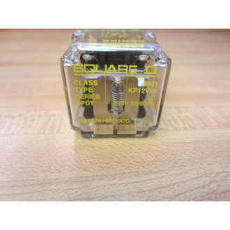 Square D 8501-KP12V24 G.P. Relay 48072 8501KP12V24