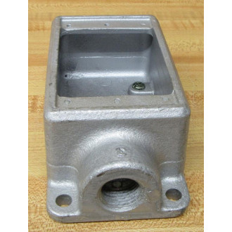 Crouse & Hinds FS1 Cast Device Box 12" Exterior Mount - New No Box