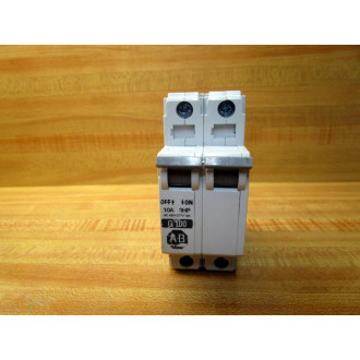Allen Bradley 1492-CB2G100 Breaker 1492CB2G100 10A Ser.C - Used