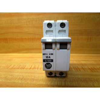 Allen Bradley 1492-CB2G100 Breaker 1492CB2G100 10A Series B - Used
