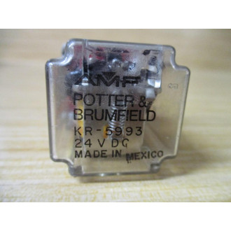 Potter & Brumfield KR-5993-24VDC Relay KR599324VDC - Used