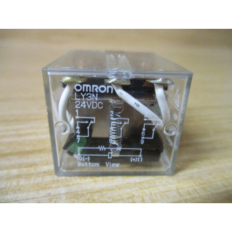 Omron LY3N-24VDC Relay LY3N24VDC - New No Box