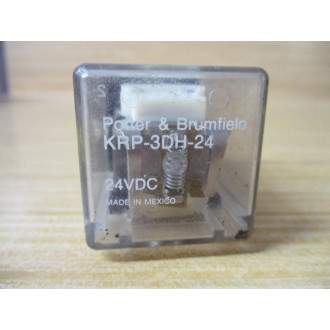 Potter & Brumfield KRP-3DH-24 Relay KRP-3DH-24VDC - Used