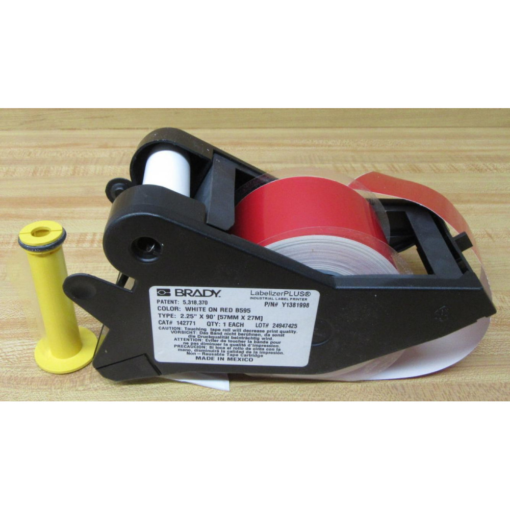 Brady Y1381998 VersaPrint Label 142771 - Used Brady Y1381998 VersaPrint Label 142771 - Used