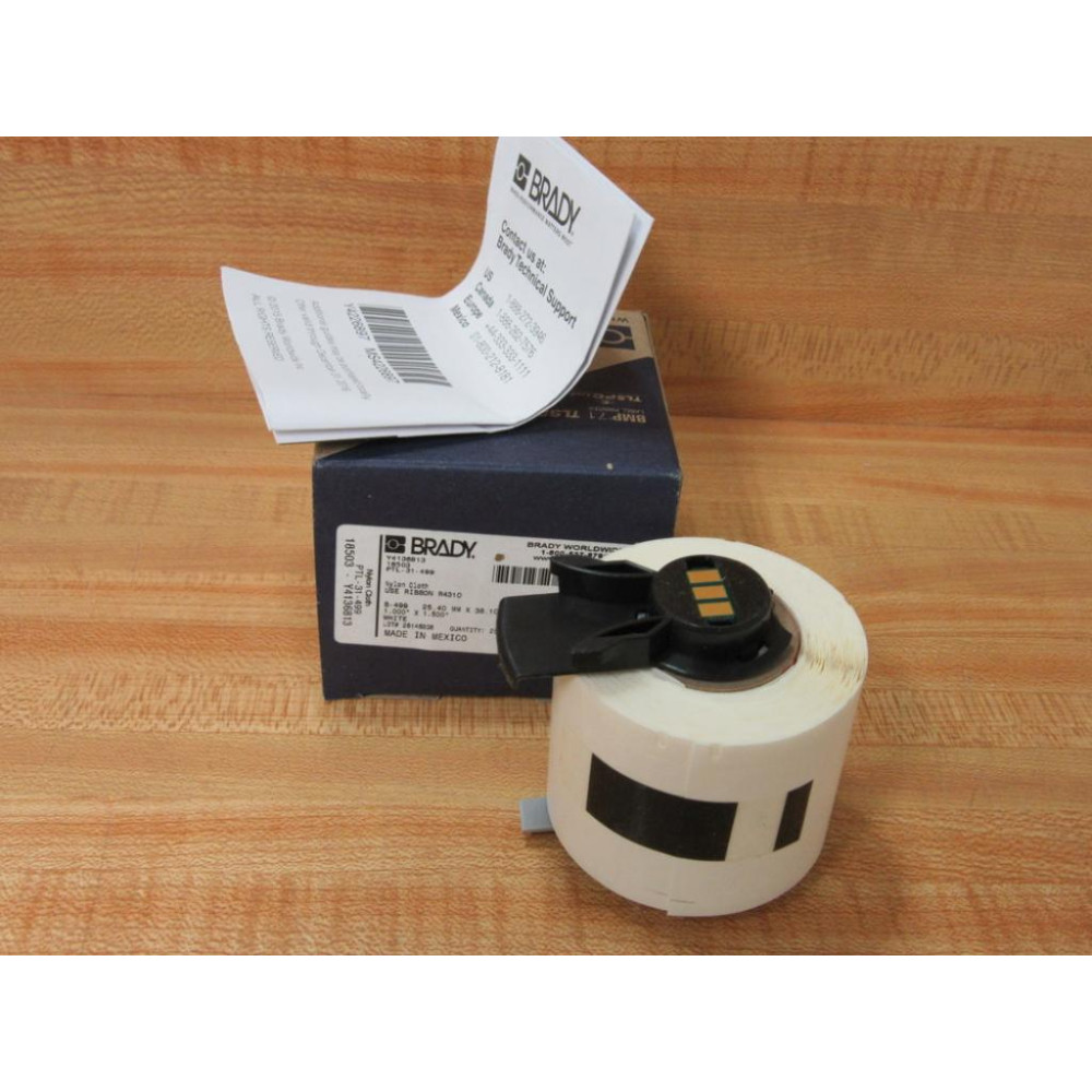 Brady PTL-31-499 Nylon Cloth Wire Label Y4136813 18503 Brady PTL-31-499 Nylon Cloth Wire Label Y4136813 18503
