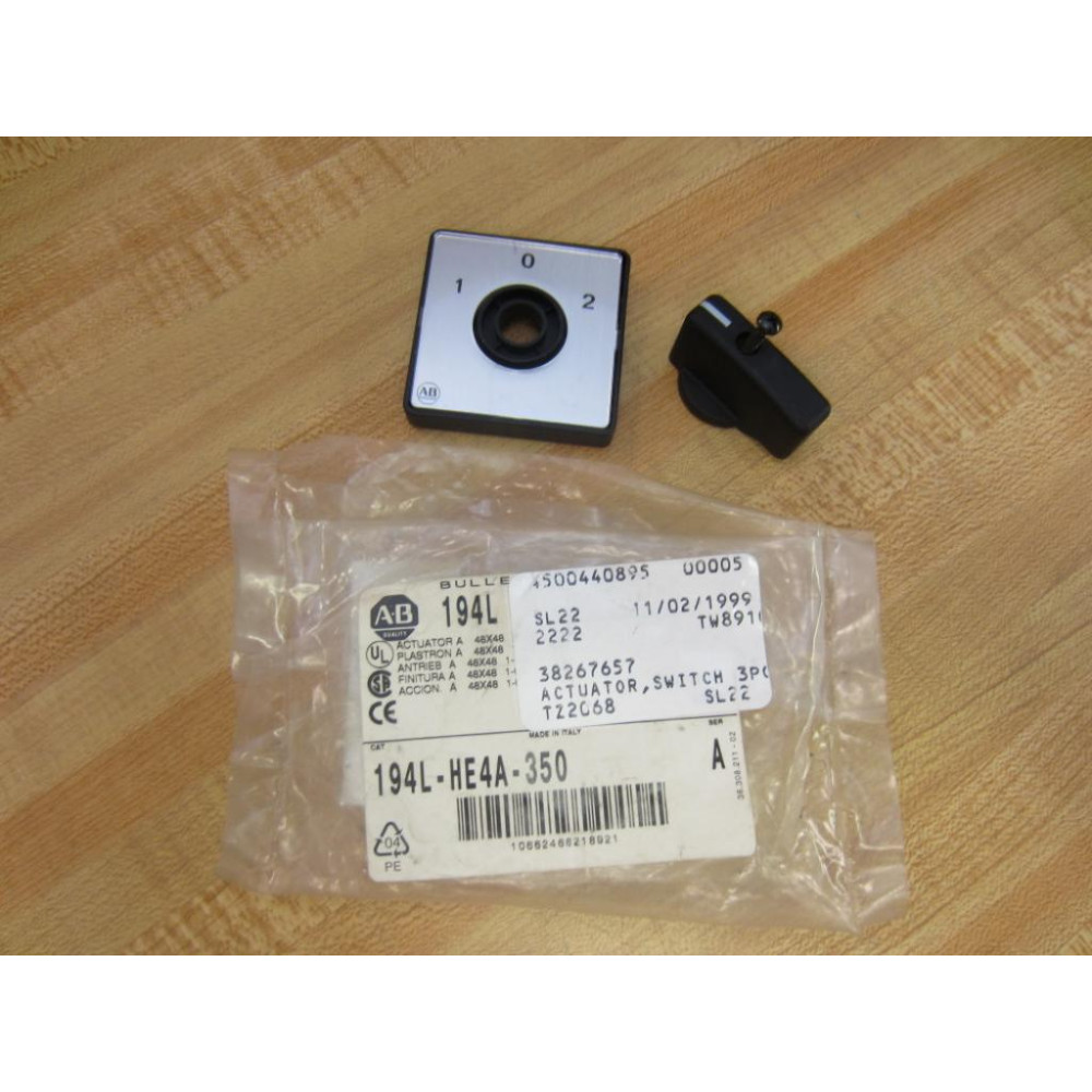 Allen Bradley 194L-HE4A-350 Actuator 194LHE4A350 Allen Bradley 194L-HE4A-350 Actuator 194LHE4A350