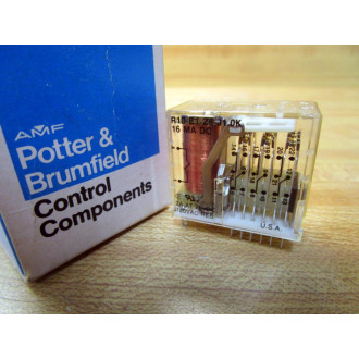 AMF Potter & Brumfield R10-E1-Z6-J1.0K Relay R10E1Z6J10K