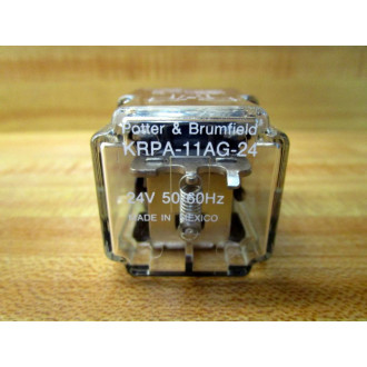 Potter & Brumfield KRPA-11AG-24V AC Relay KRPA-11AG-24VAC