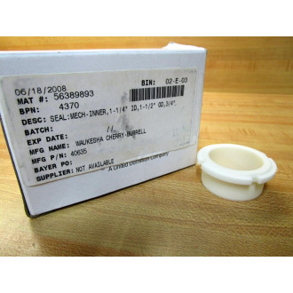 Waukesha Cherry-Burrell 40635 Inner Mechanical Seal