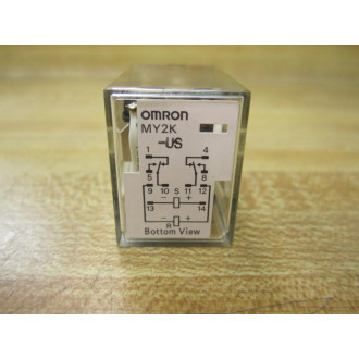 Omron MY2K-US-24VDC Relay MY2K-US-24V DC - Used