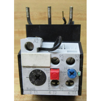Siemens 3UA5500-2D Overload Relay 3UA55002D - Used