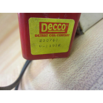 Decco 9-1191M Racine Coil 91191M 401662 23060 401663