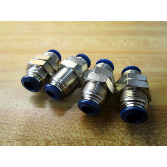 Alpha Technologies 88050-04 Swivel Bulkhead Union Fitting 8805004 (Pack of 4) - New No Box