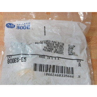 Allen Bradley 800ES-E5 Yellow Extended Button 800ESE5