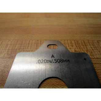 Maudlin Products MSA020 Slotted Shims (Pack of 20)